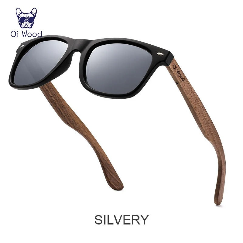 Oi Wood Brand Natural Wooden Sunglasses