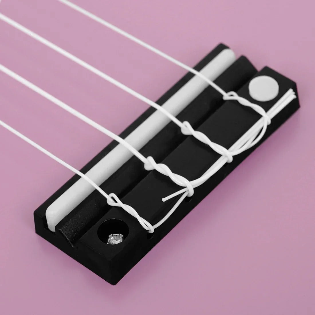 Pink Ukulele 21 Inch Beginner Ukulele Basswood Mini Guitarra