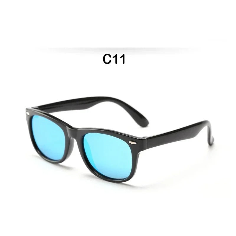 New Polarized Kids Sunglasses TR90 Silicone Boys Girls Sun Glasses