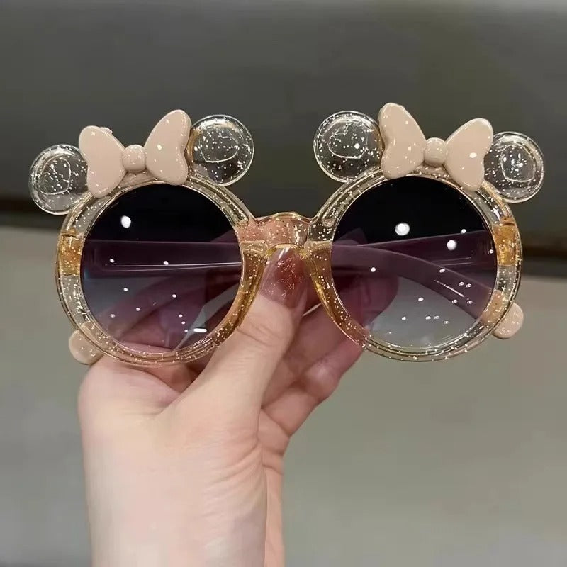 New Cute Crystal Bow Girls Children