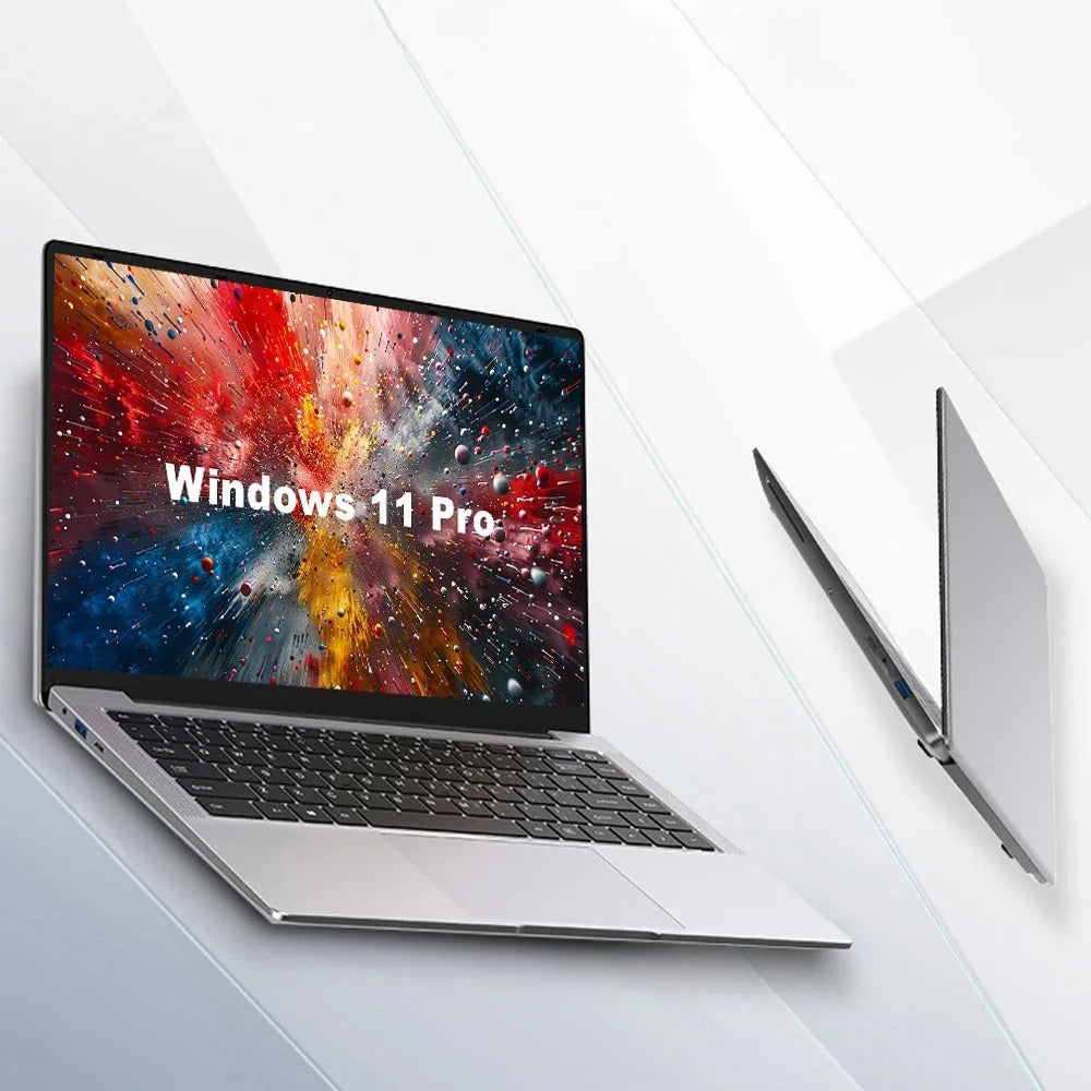 14 Inch Celeron N4000 Windows 11 Pro commercial office work Laptop
