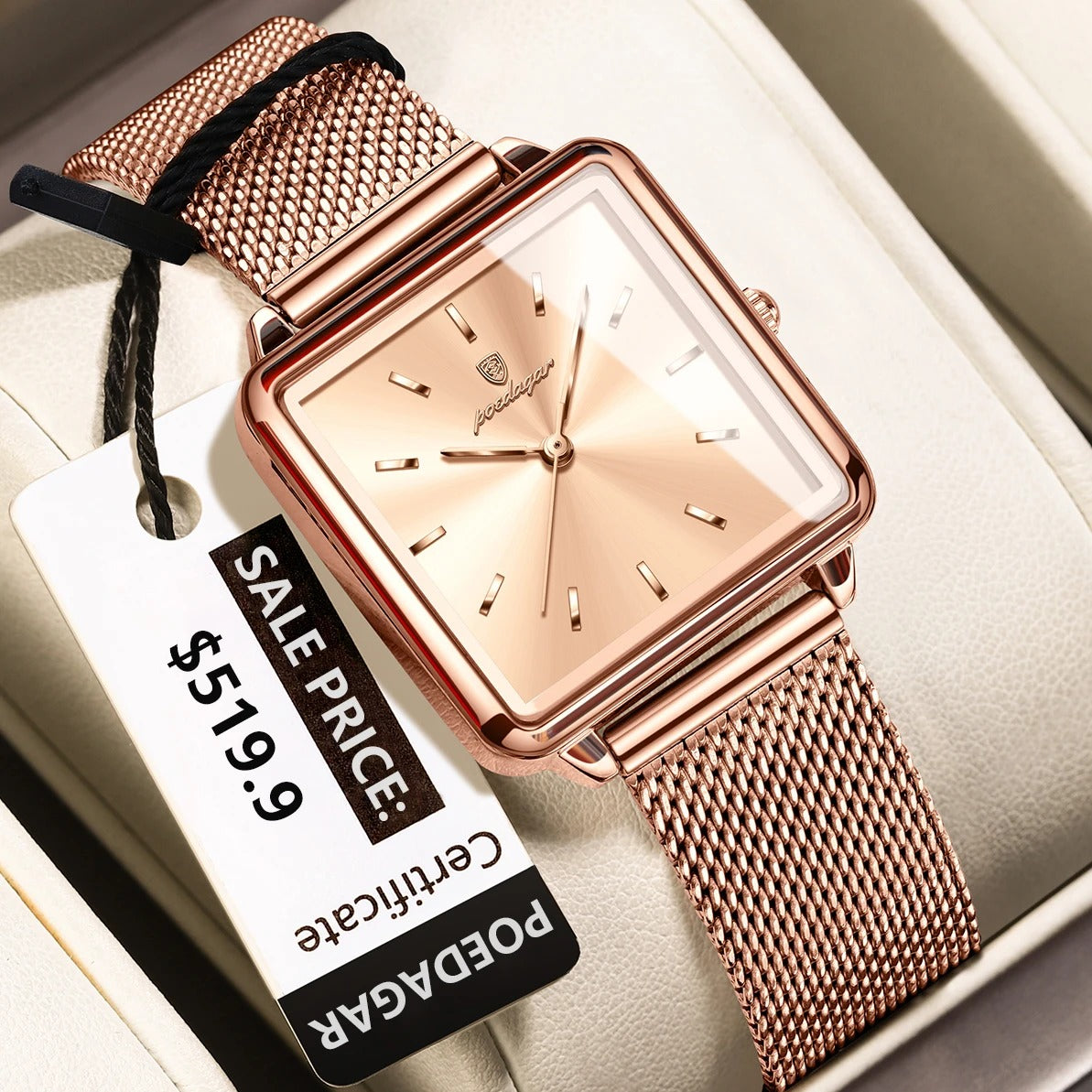 POEDAGAR Fashion Ladies Watch
