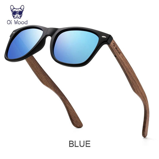Oi Wood Brand Natural Wooden Sunglasses