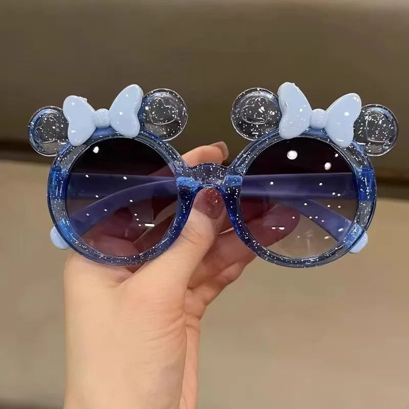 New Cute Crystal Bow Girls Children