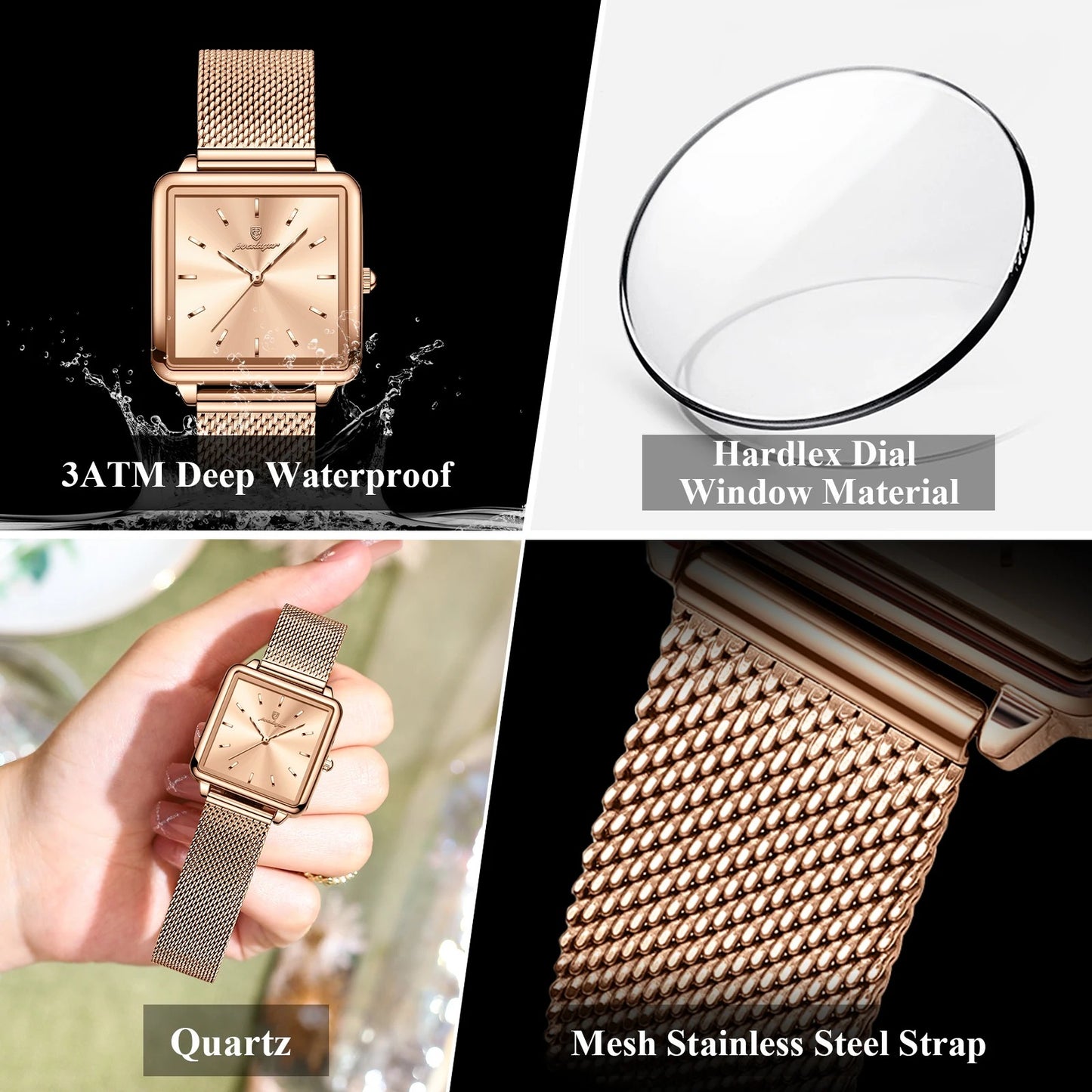 POEDAGAR Fashion Ladies Watch